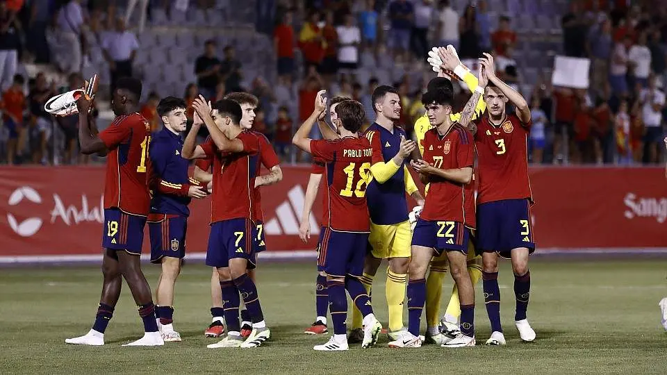 La Selección celebra un gol