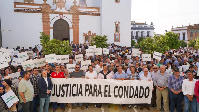 Ultima protesta en la comarca