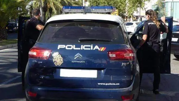 Agentes de Policía en una actuación