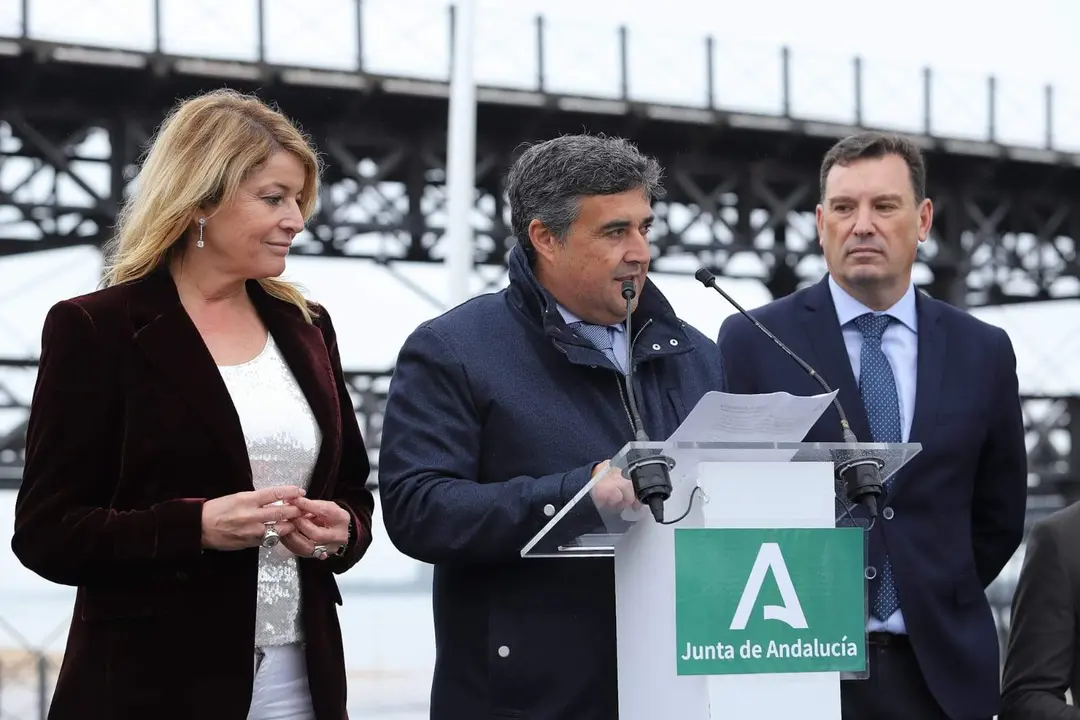 Intervención del delegado de la JUnta en el acto