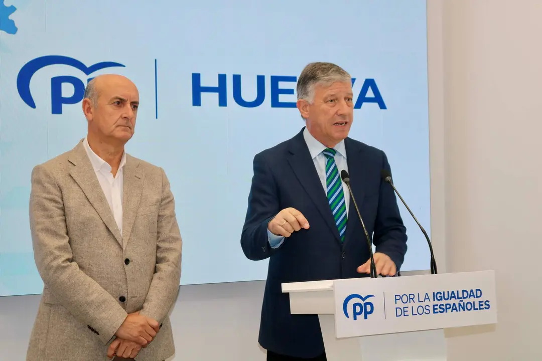 Romero y González en la rueda de prensa