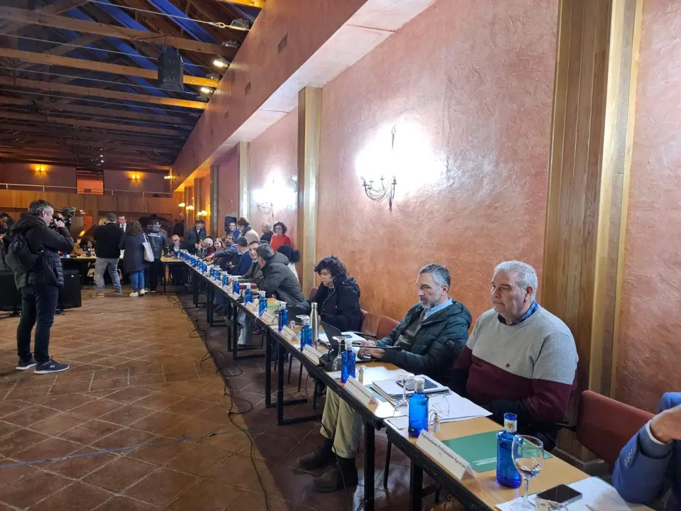 Manuel Piedra, secretario general de UPA, en el Consejo Participación Doñana