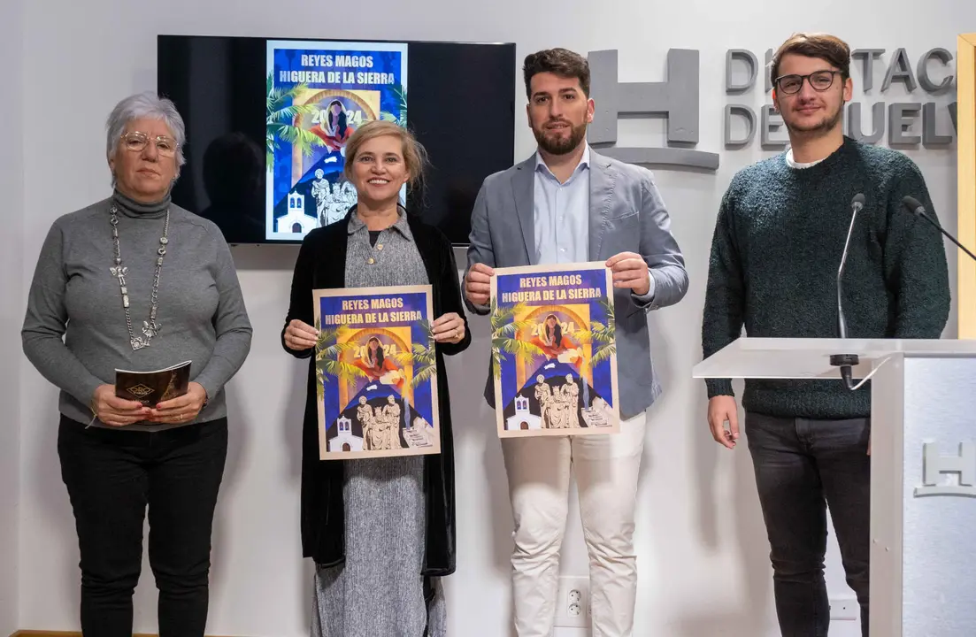 Presentación de la Cabalgata en la Diputación de HUelva