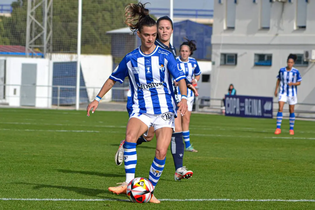 El Sporting de Huelva ante la Real Sociedad.