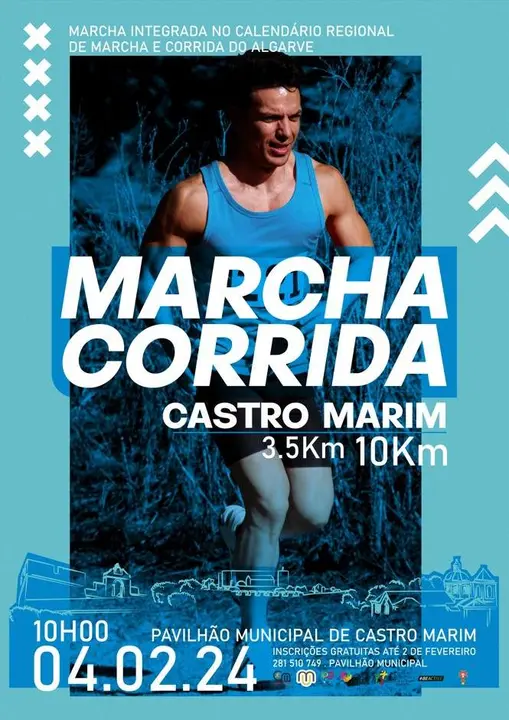 Cartel Marcha Corrida de Castro Marim