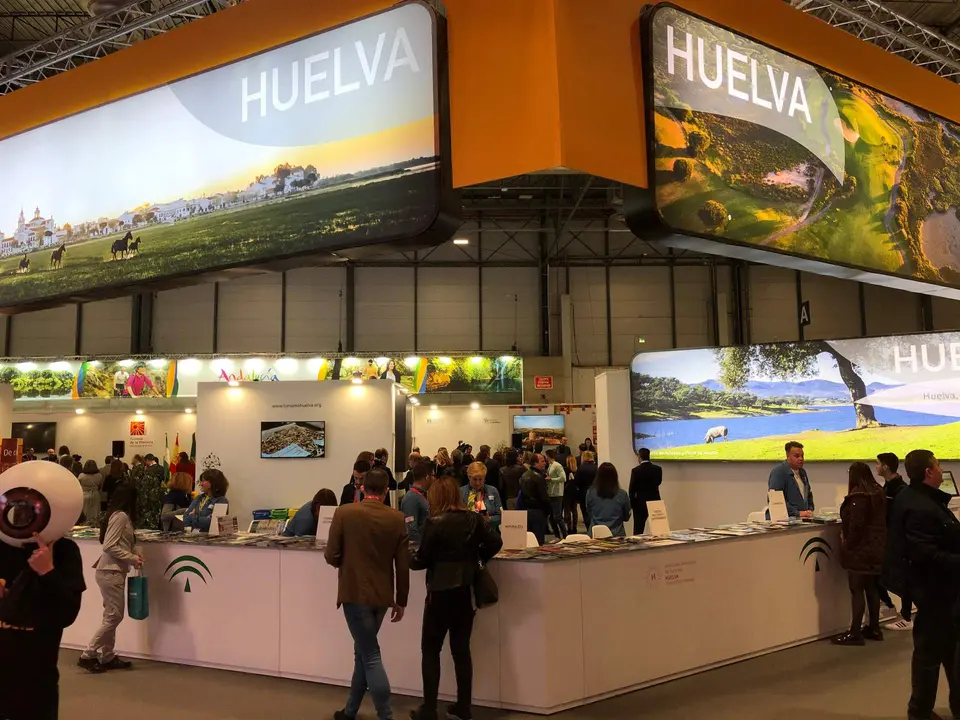 Stand de Huelva en Fitur