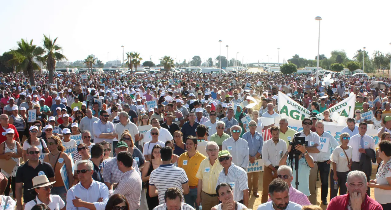 Manifestación por los regadíos