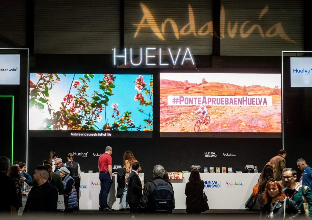 Stand de HUelva en Fitur