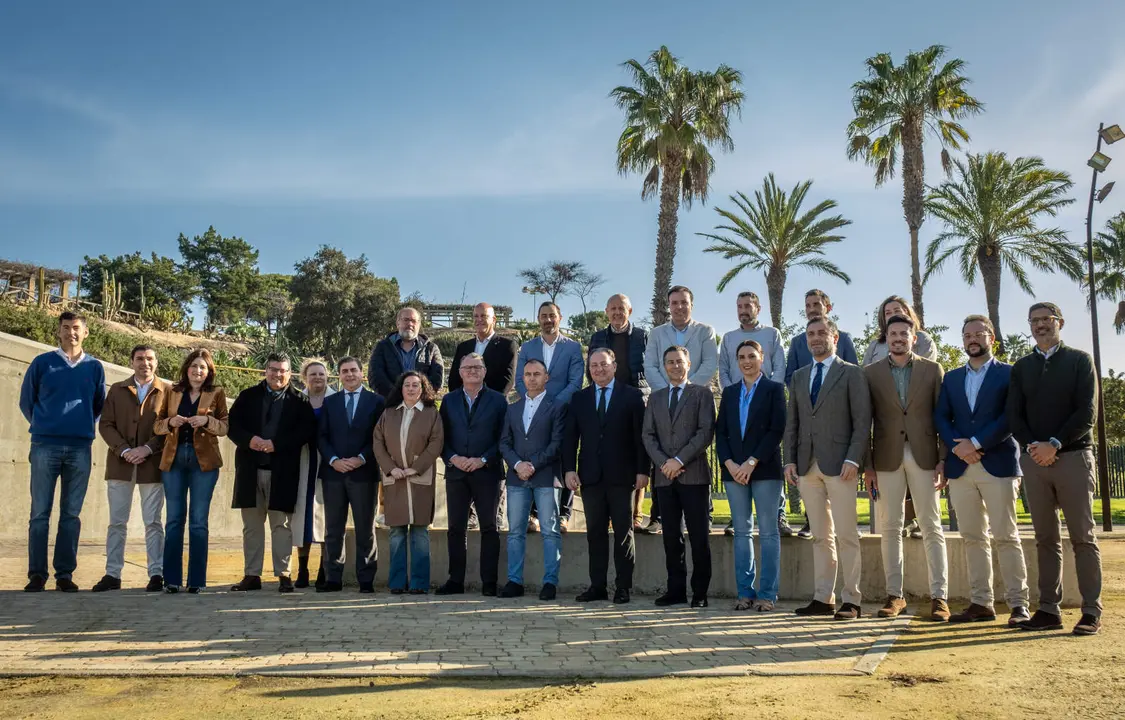 Foto de familia en La Rábida