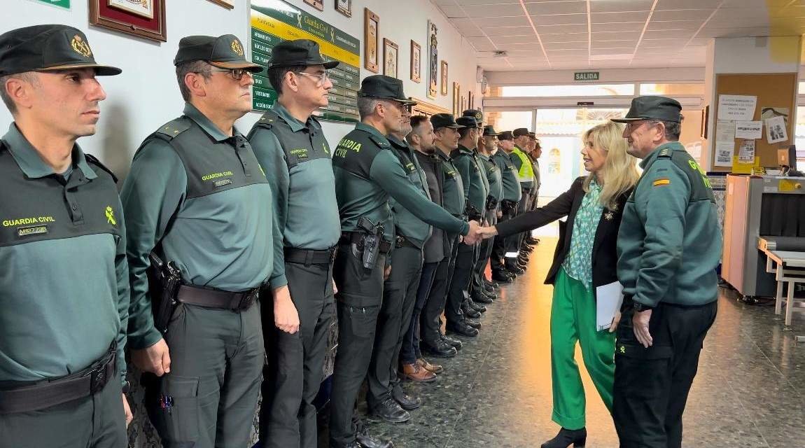 Comandancia Guardia Civil en formación