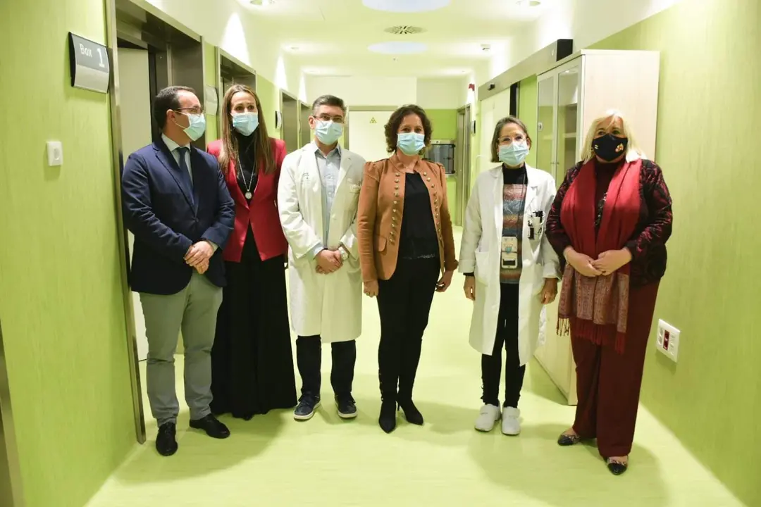 Visita de la consejera de Salud a Huelva