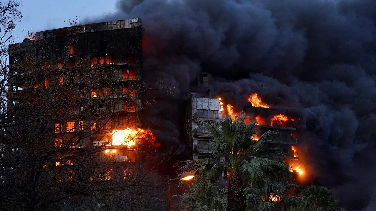 Incendio Valencia