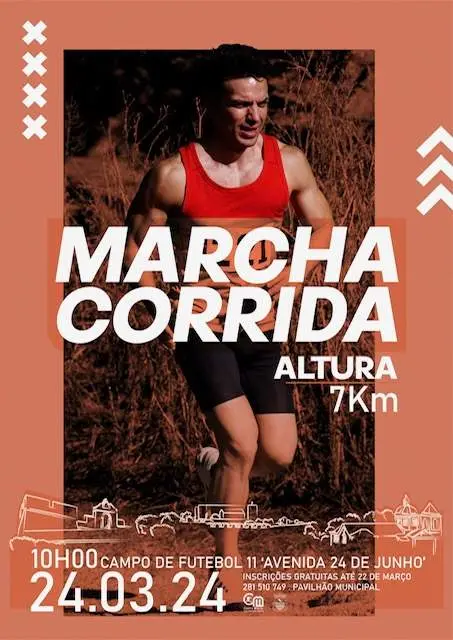 Cartaz Marcha Corrida de Altura