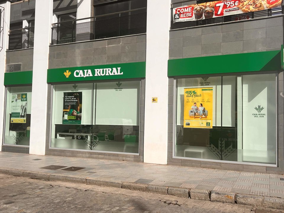 Nueva oficina de Caja Rural del Sur en Huelva capital, en la calle Jesús de la Pasión