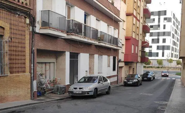 Viviendas ocupadas en zona de calle Tharsis