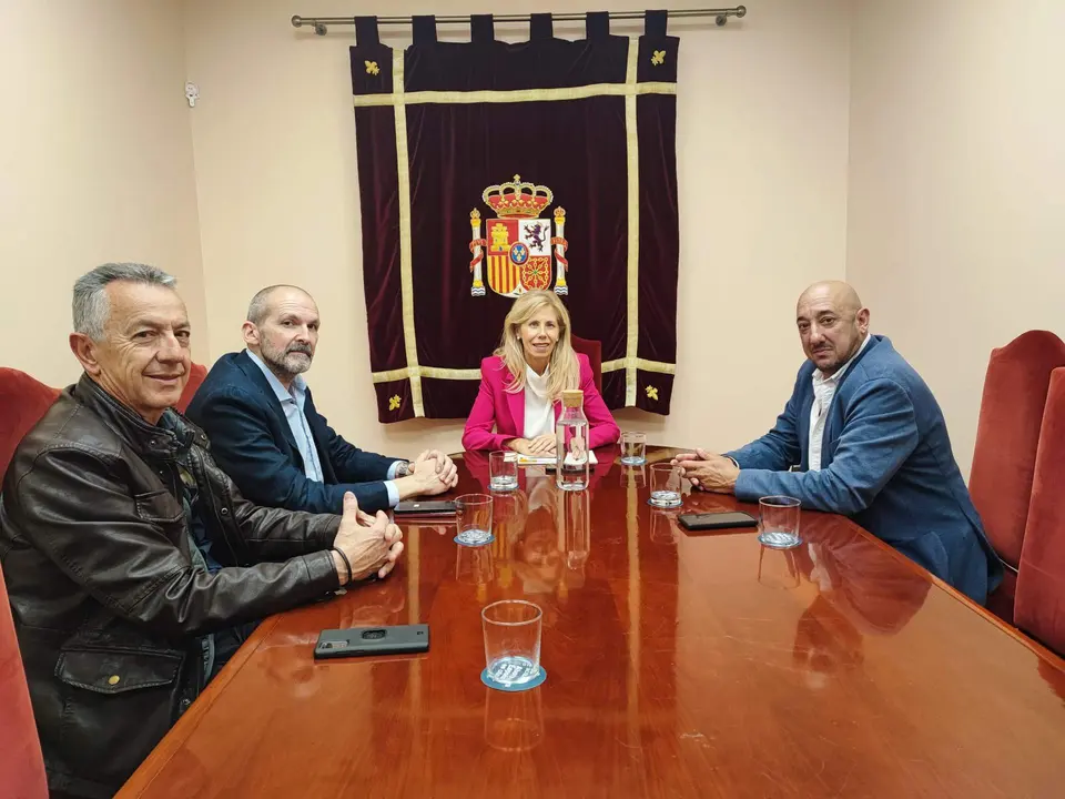 Reunión CSIF con la subdelegada