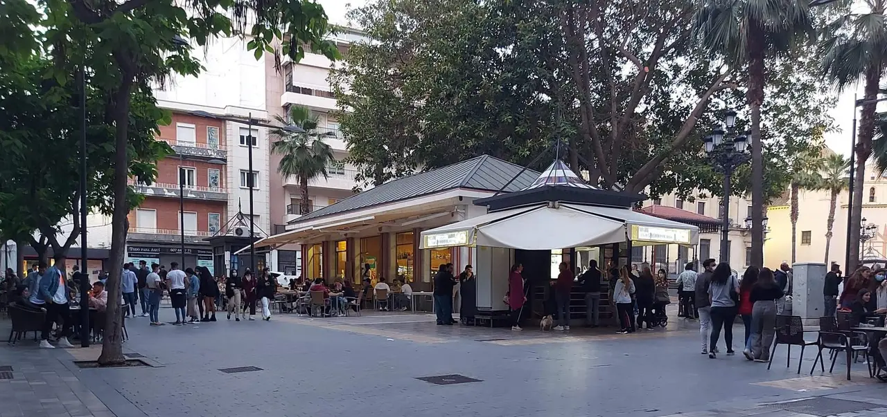 Zona de terrazas