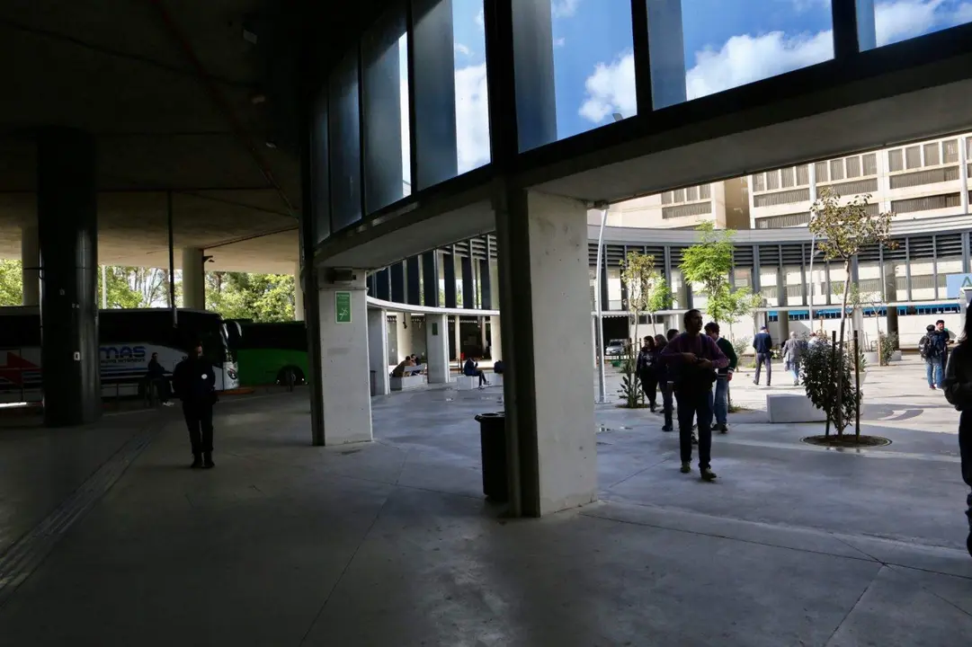 Así luce la reformada estación de autobuses de Huelva