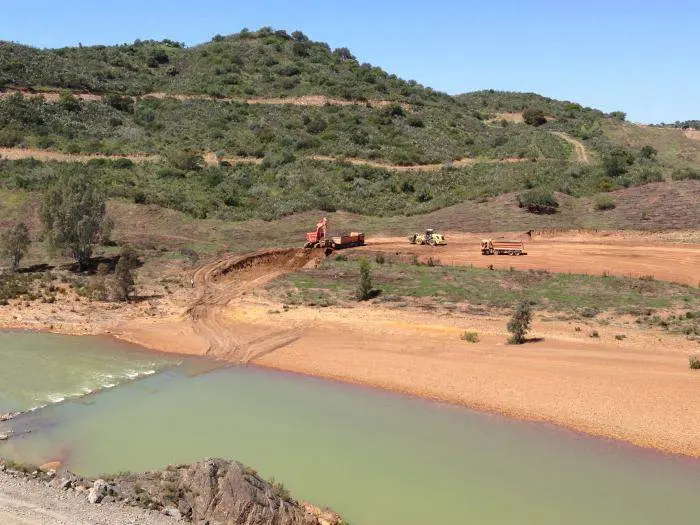 Cruce del río Odiel para la Alcolea