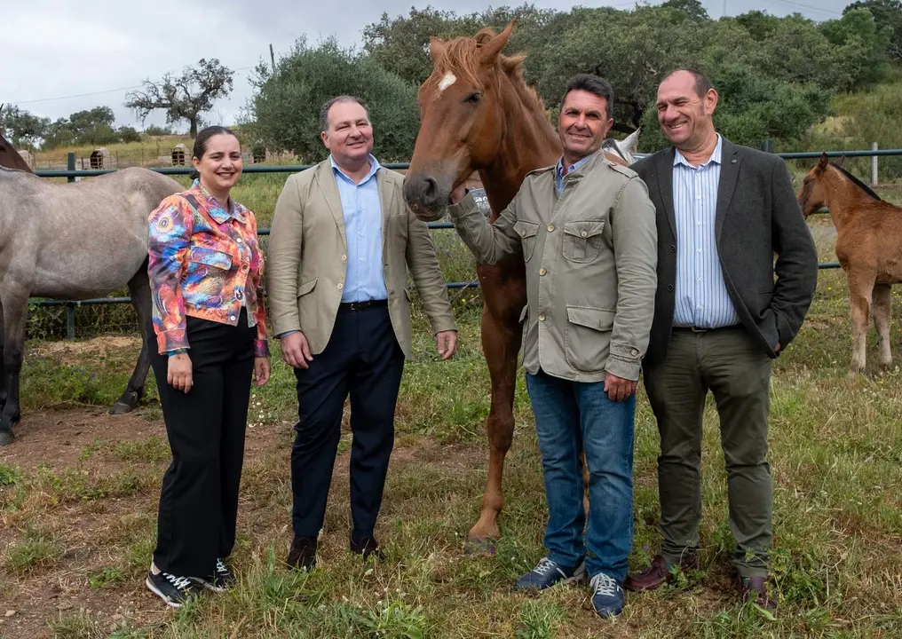 Visita de Toscano a la comarca de Doñana