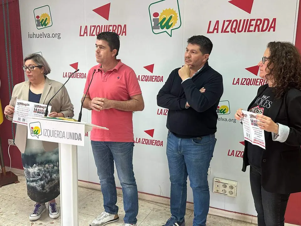 Integrantes de IU y CCOO