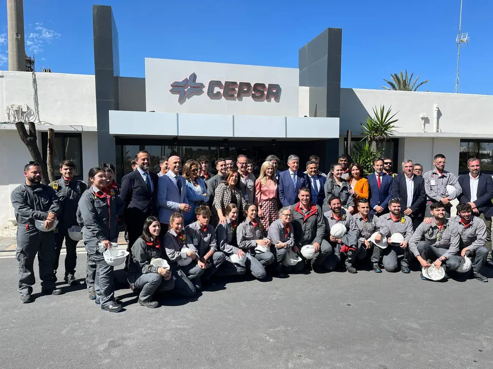 Visita a las instalaciones de Cepsa