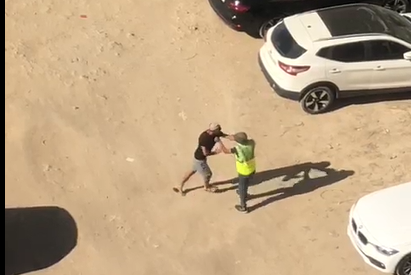 Captura de pantalla del vídeo enviado por los vecinos