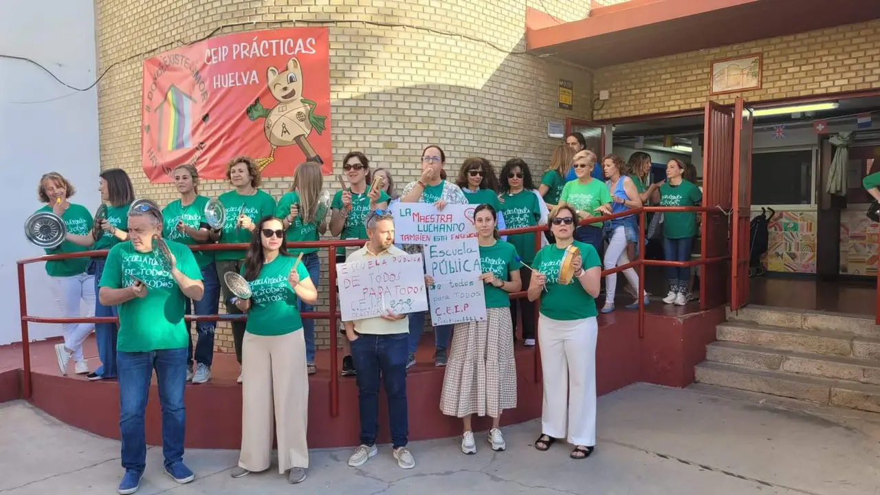 Concentraciones diarias en el CEIP Prácticas de la capital