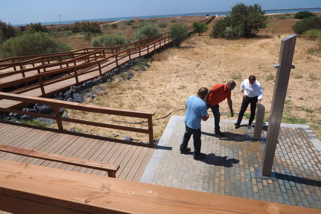 Acceso a las playas