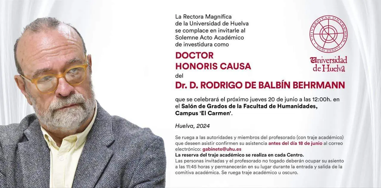 La UHU informa del acto académico