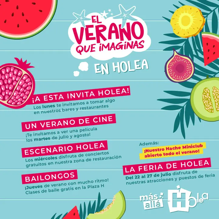 Cartel del Verano en Holea