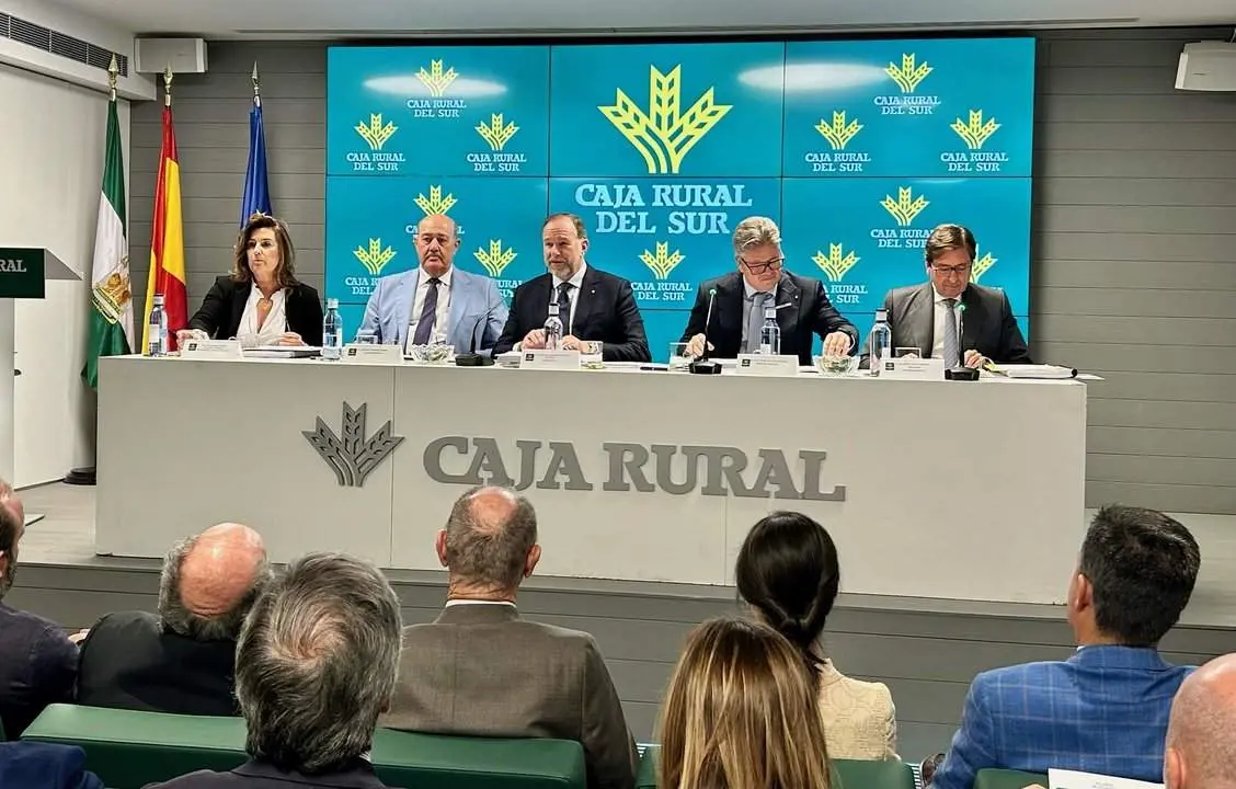 Imagen de la última asamblea de Caja Rural