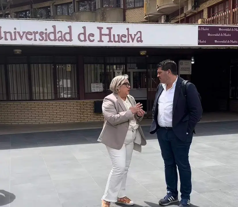Marcos Toti, junto a Mónica Rossi