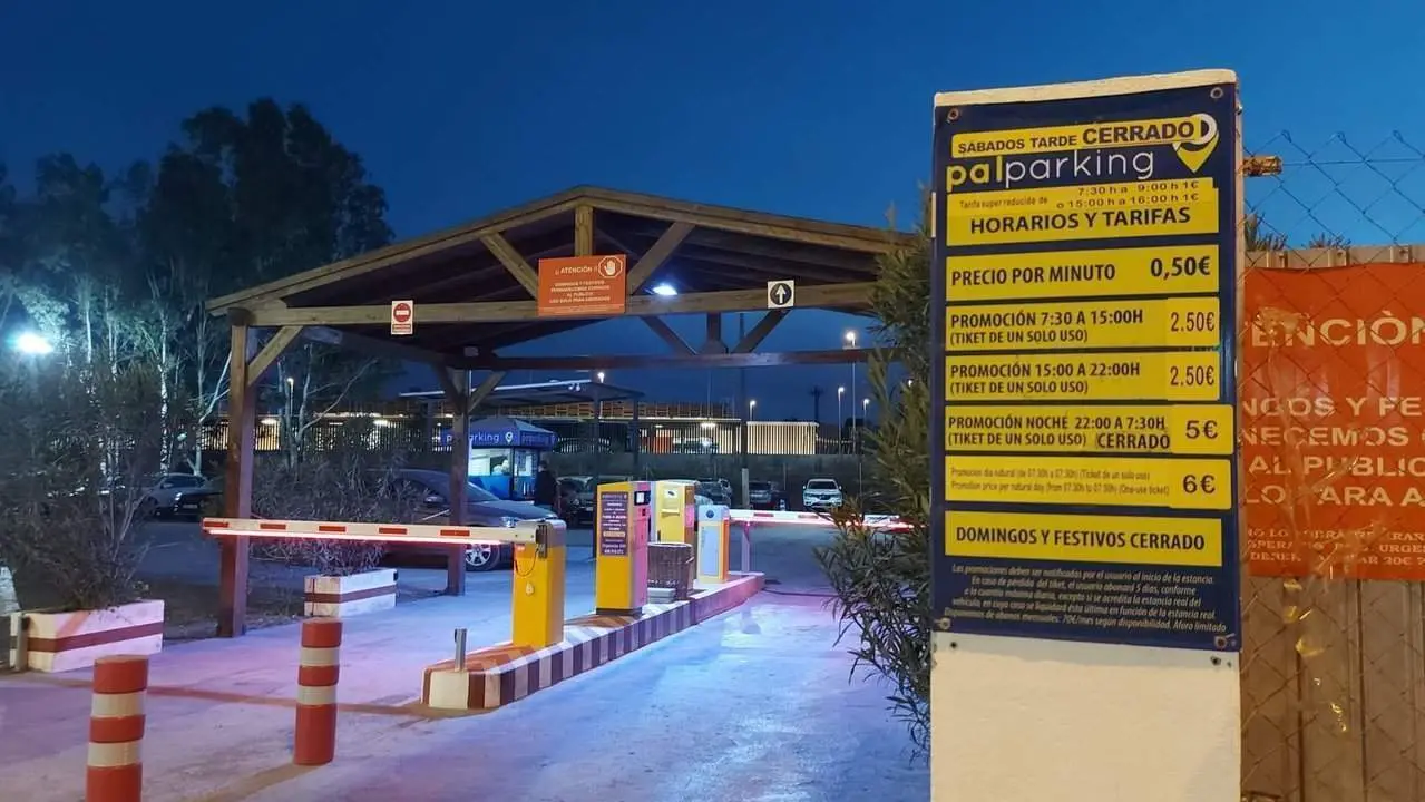 Aparcamientos que gestiona Pal Parking