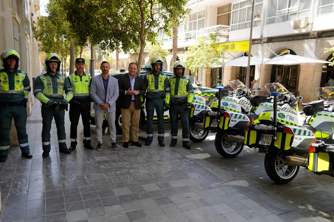 Los efectivos de la Benemérita, en la Diputación