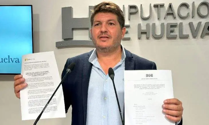 Marcos Toti, en la Diputación