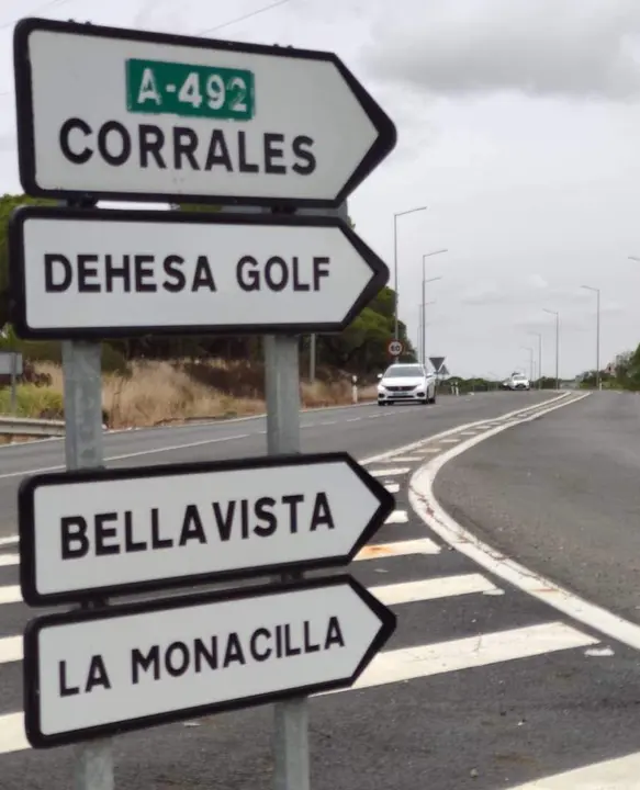 Zona del accidente