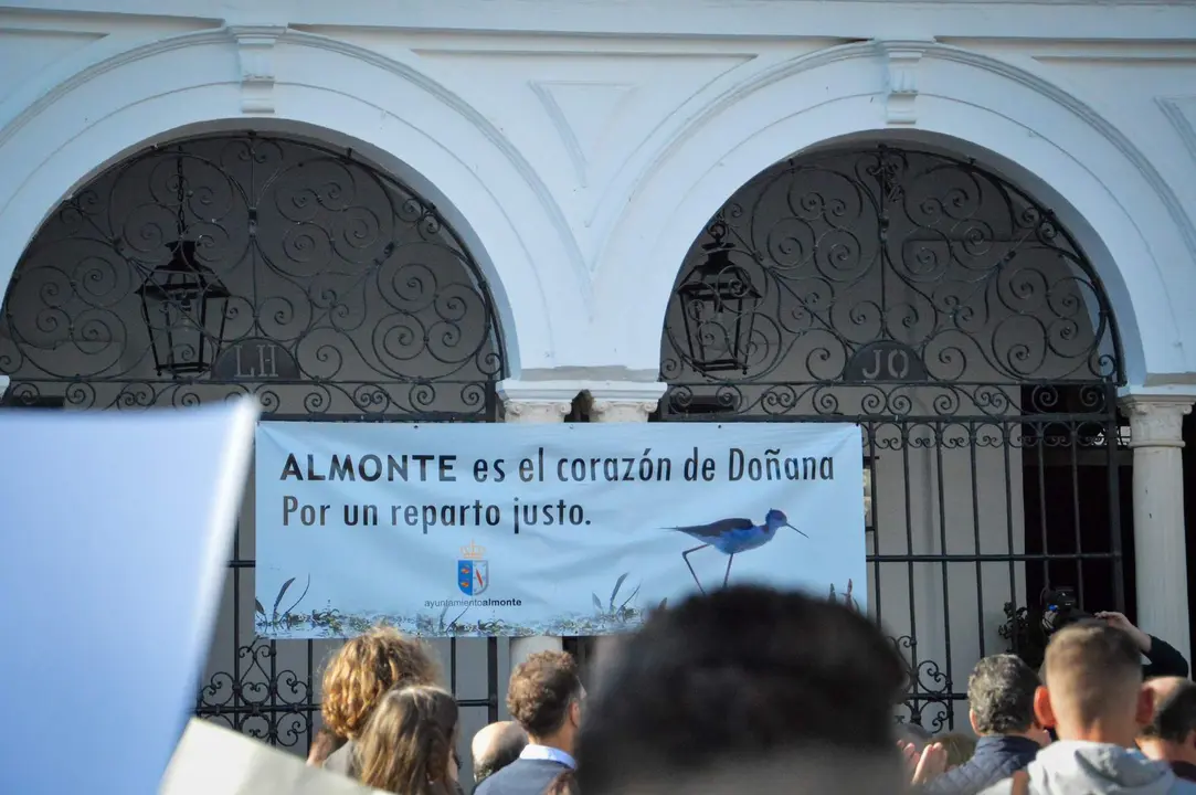 Concentración por los Fondos Doñana en Almonte