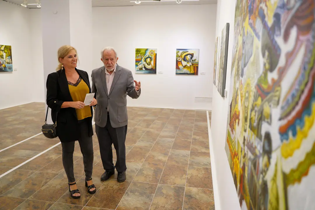 Apertura de la exposición de Nunes