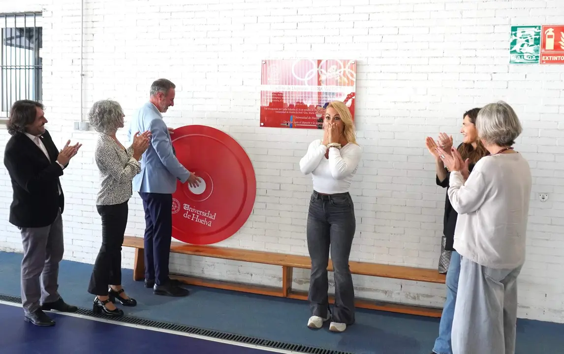 Espacio de la UHU dedicado a la campeona Lydia Valentín