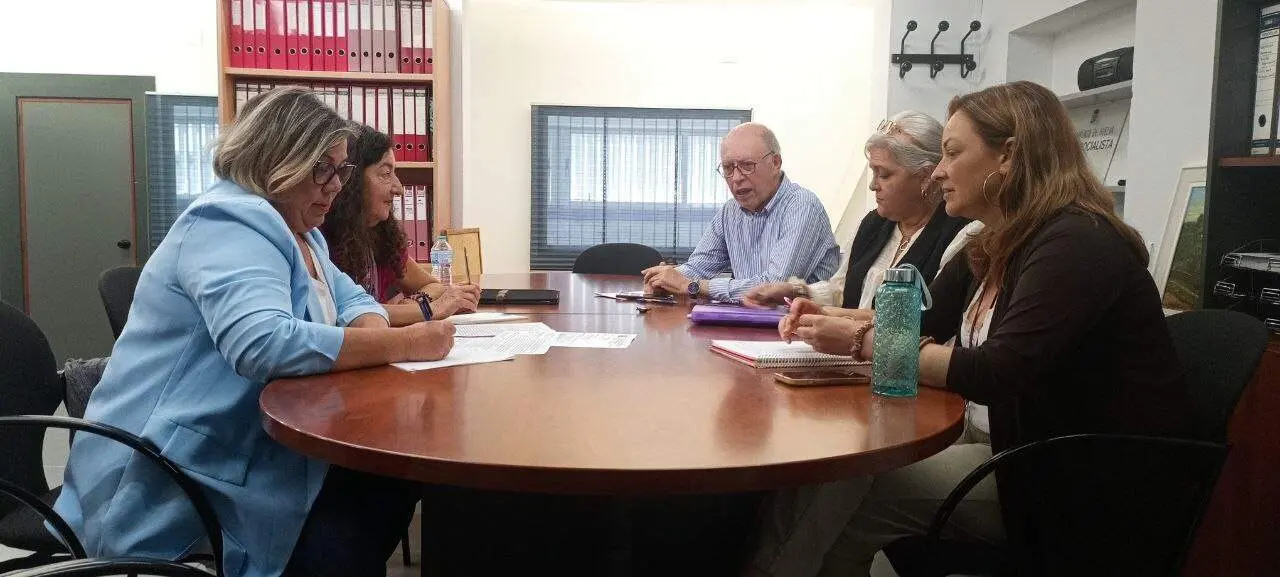 Reunión sobre el parque Moret