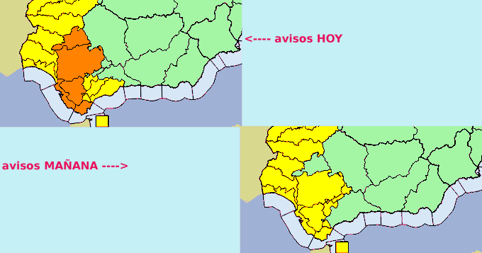 Mapa de avisos