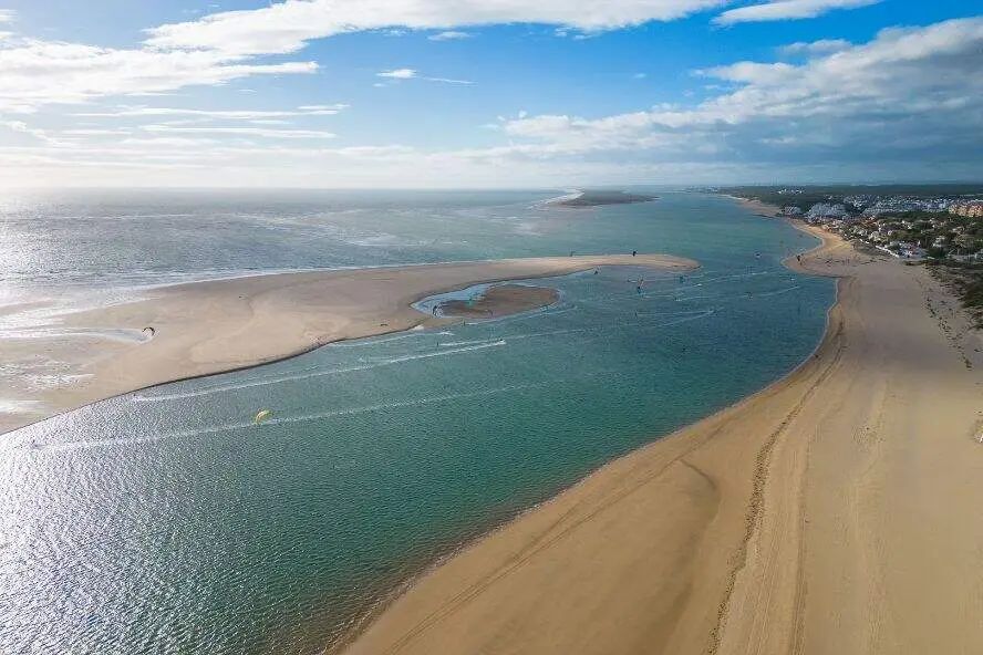 Panorámica de la playa portileña