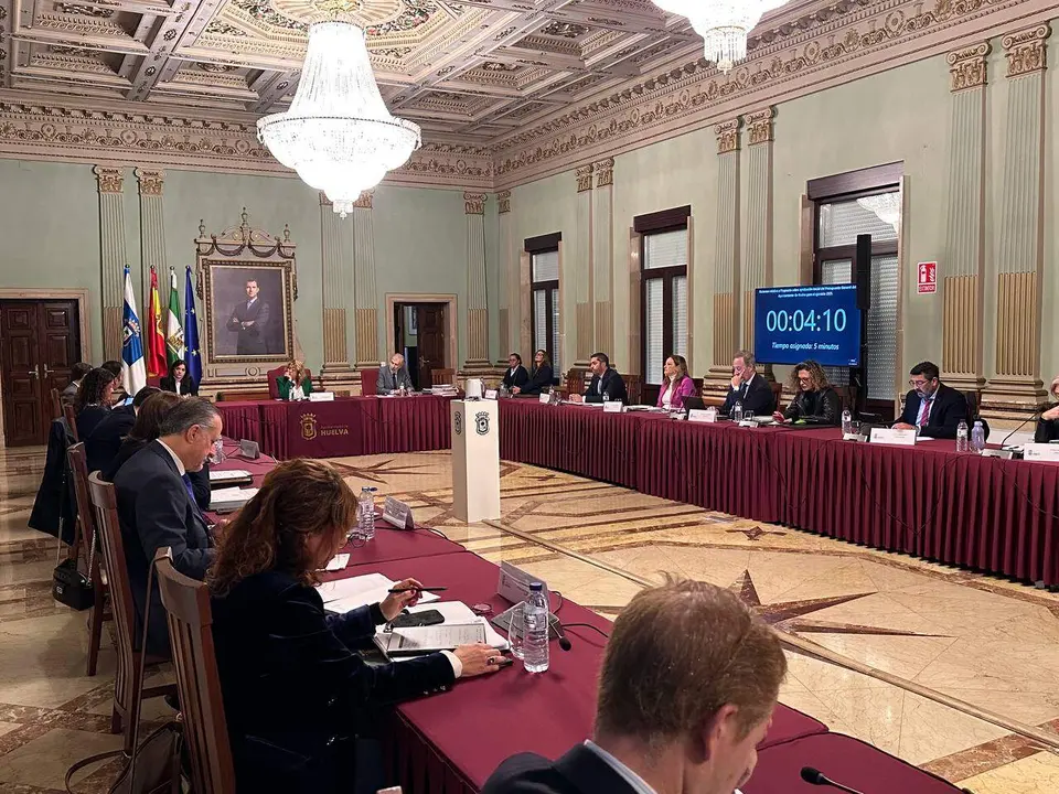 Imagen del Pleno celebrado esta mañana