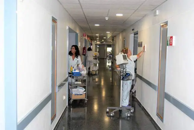 Unidad de hospitalización del hospital Juan Ramón Jiménez