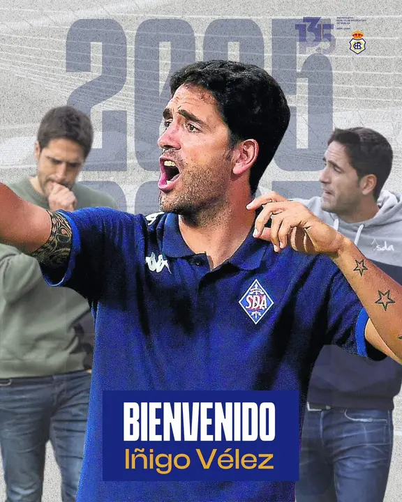 El nuevo entrenador del Recre.