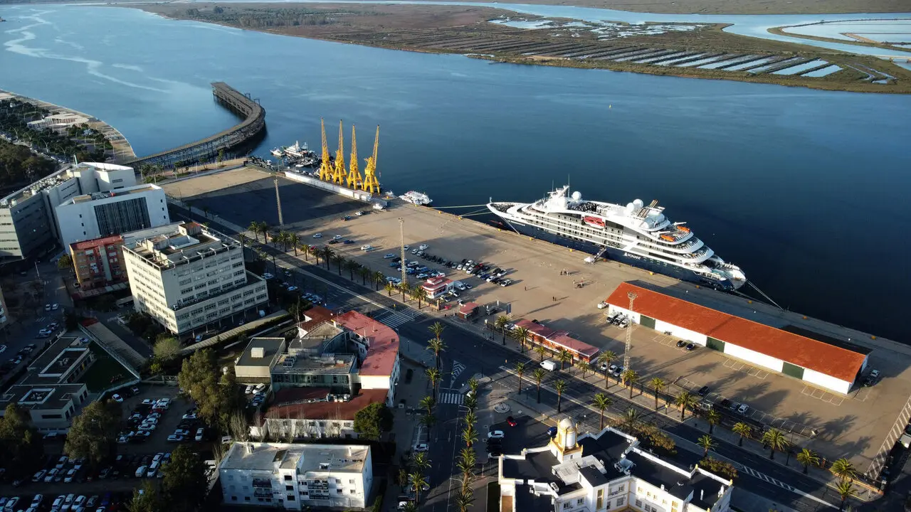 Zona urbana del Puerto de Huelva