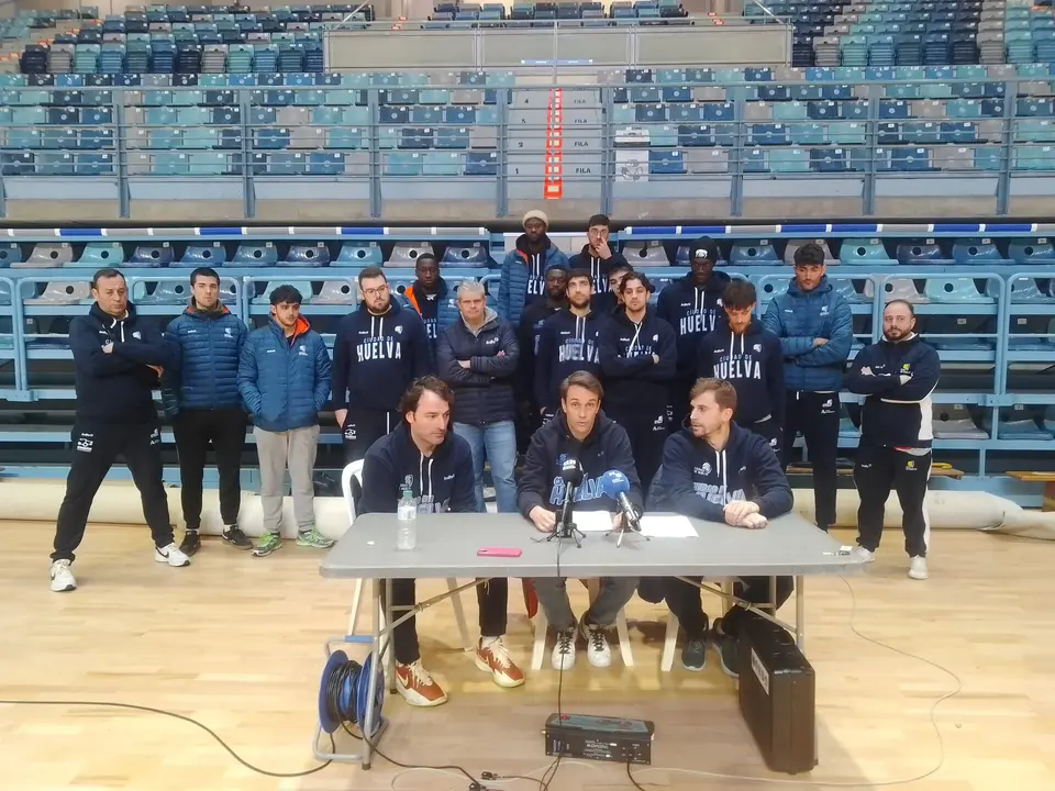 El primer equipo del Ciudad de Huelva.