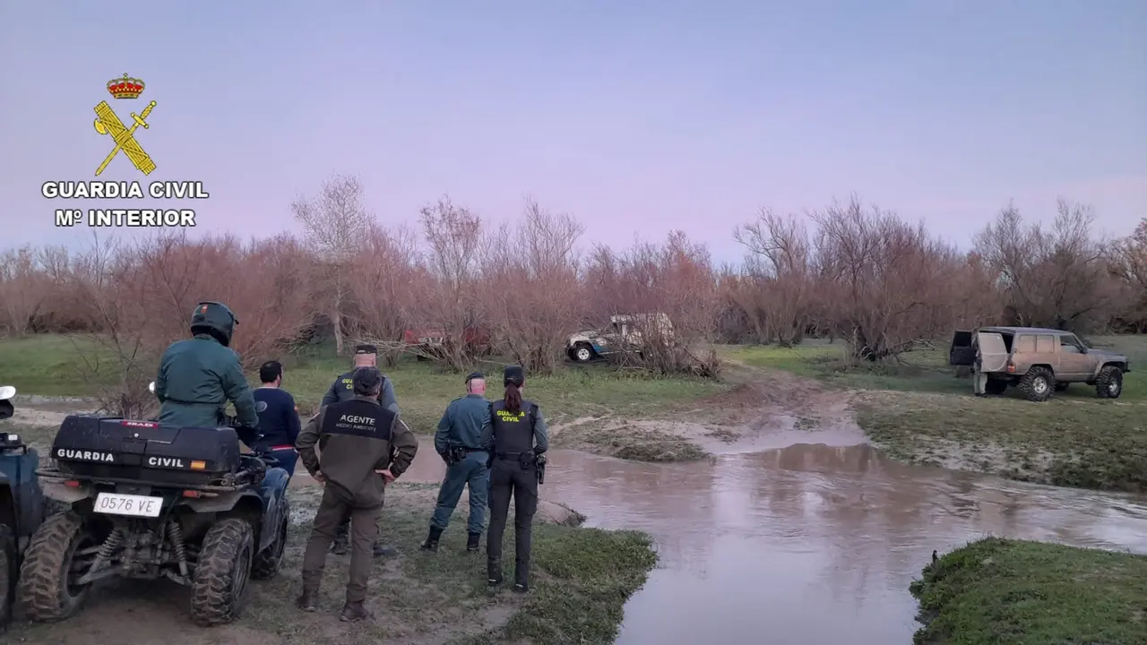 Pillados in fraganti dañando el medio ambiente