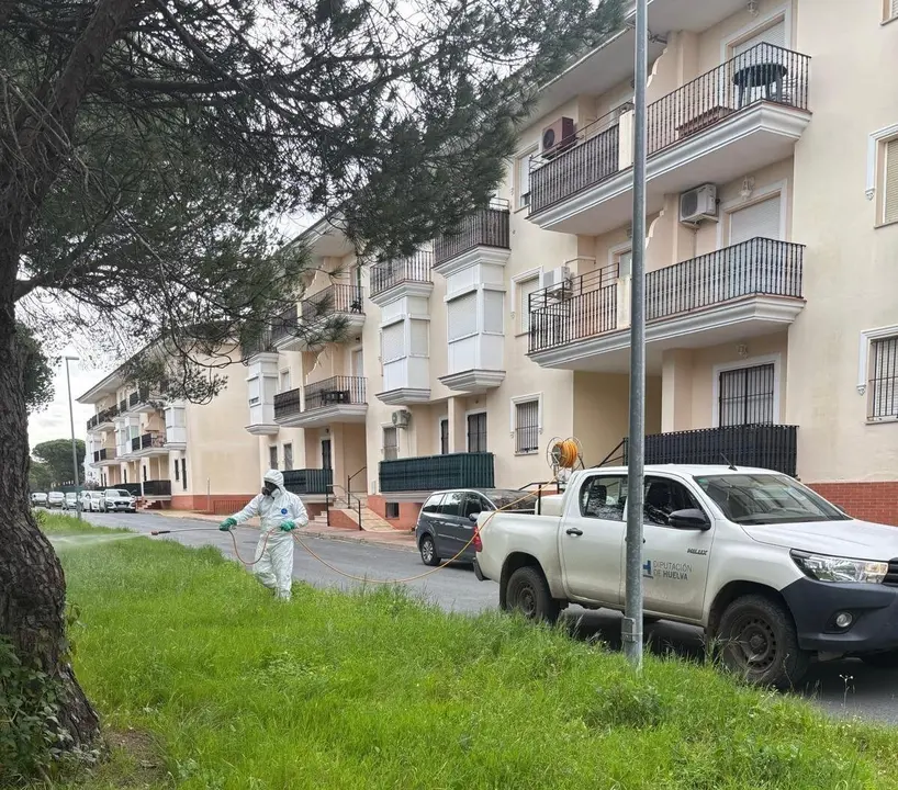 Fumigación de zonas urbanas